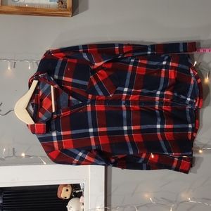 Messy Hair Don't Care Flannel​